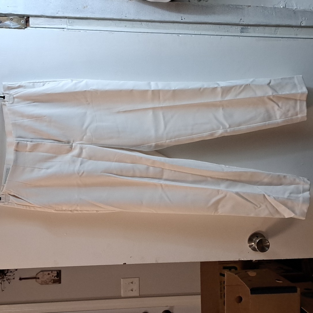 H&M white dress pants size 10 womans